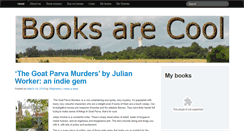 Desktop Screenshot of booksarecool.com
